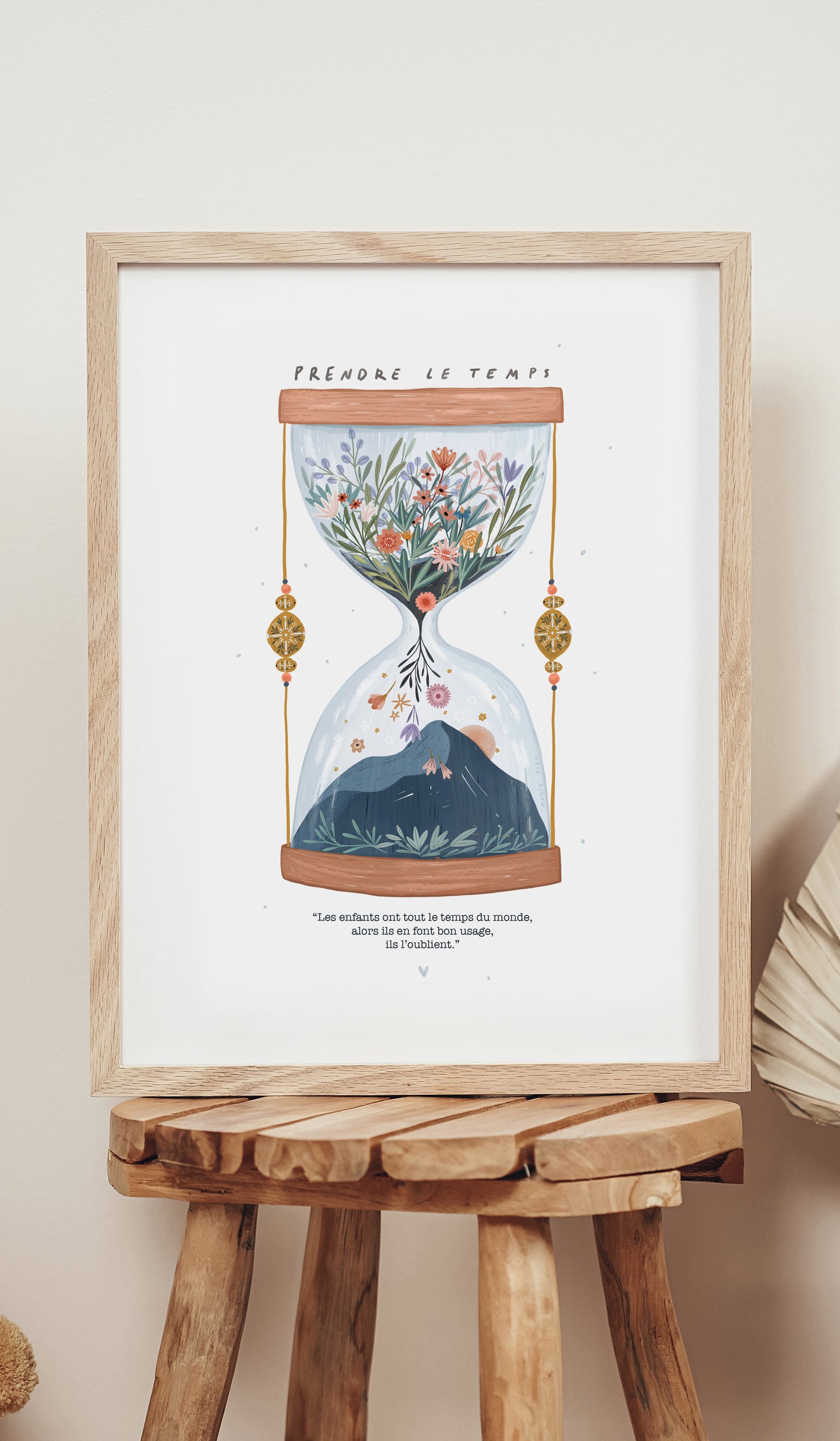 affiche - Prendre le temps