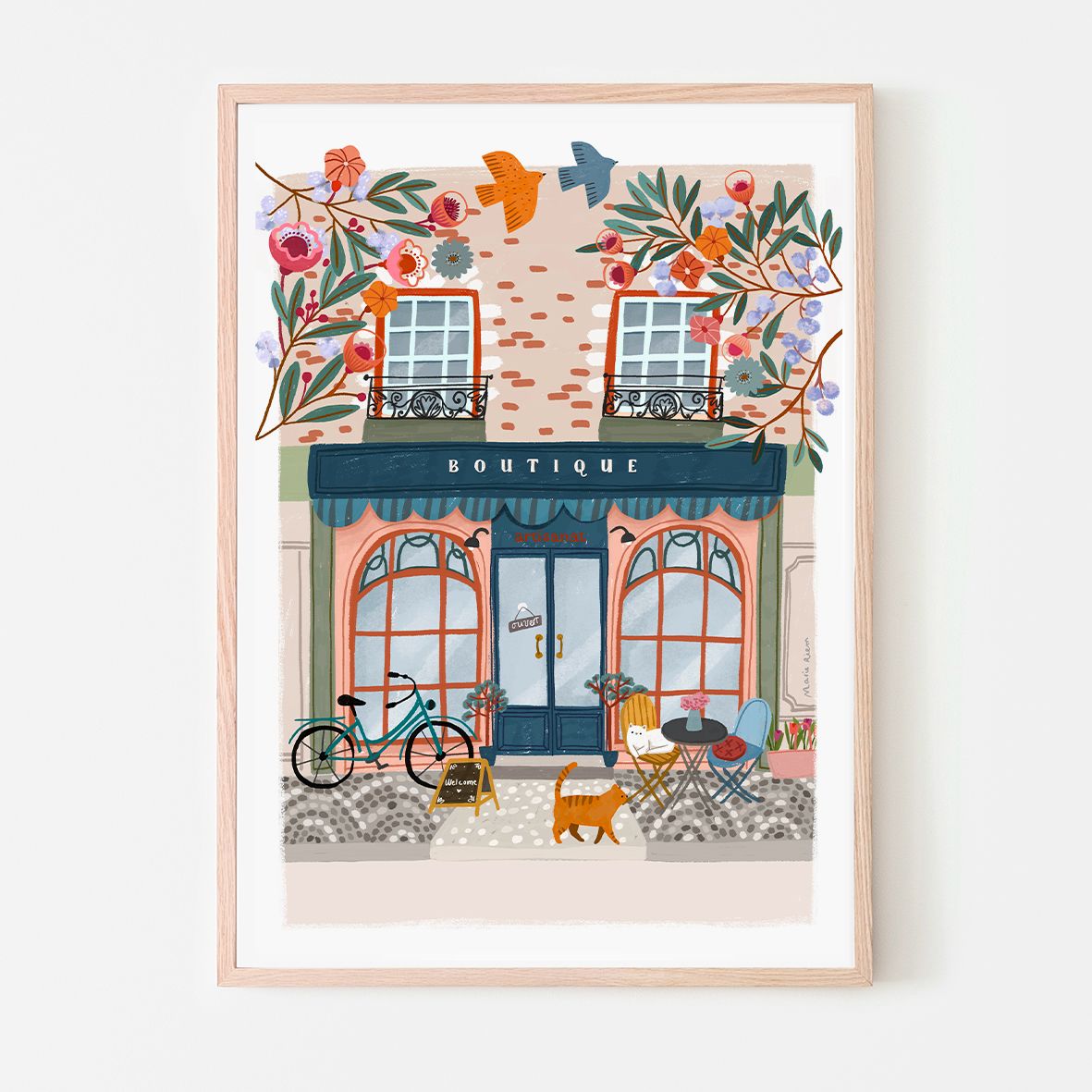 Illustration - Ma petite boutique