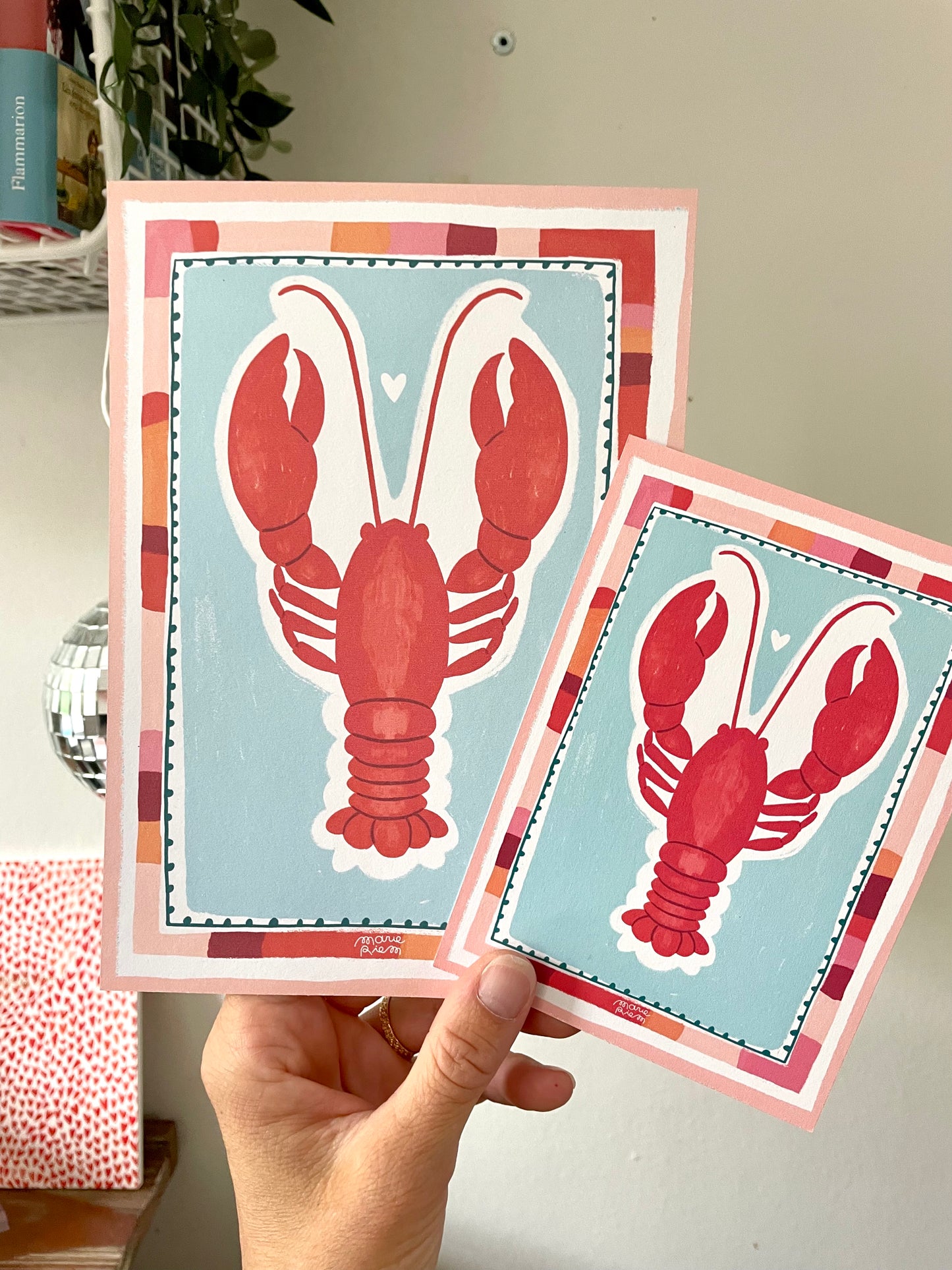 affiche - Mon homard