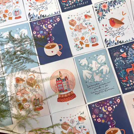 carte A6 illustrée - take a break