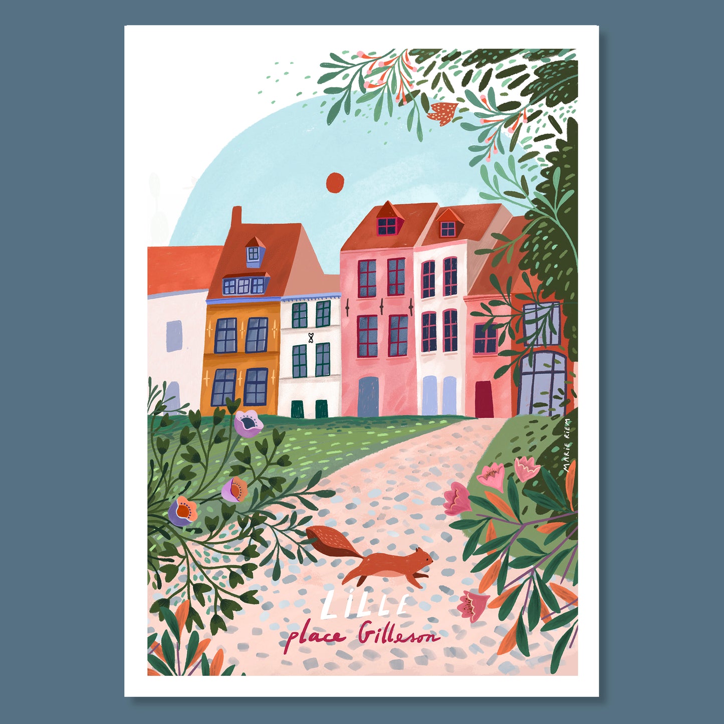 affiche - Lille, place Gilleson