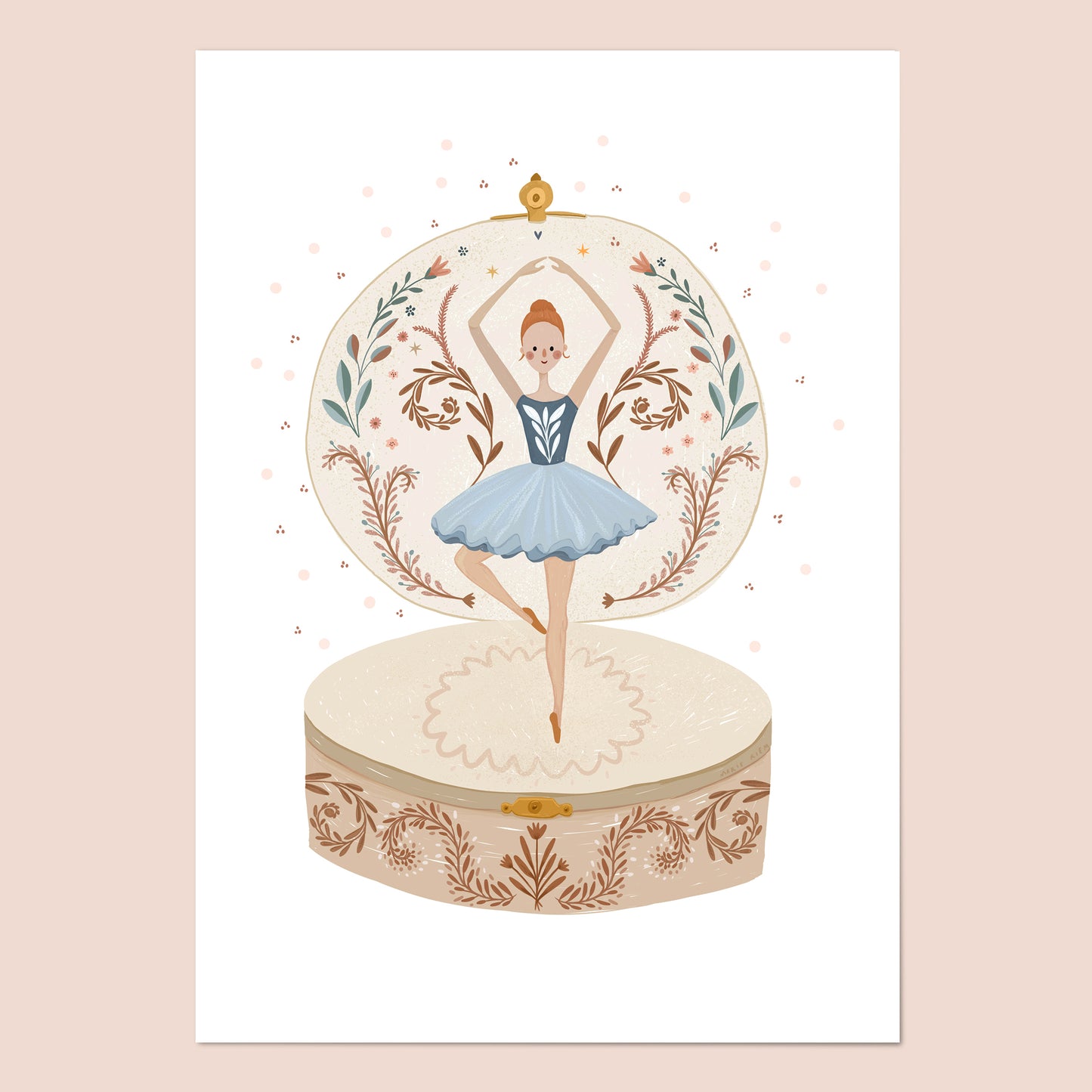 affiche - "La danseuse"