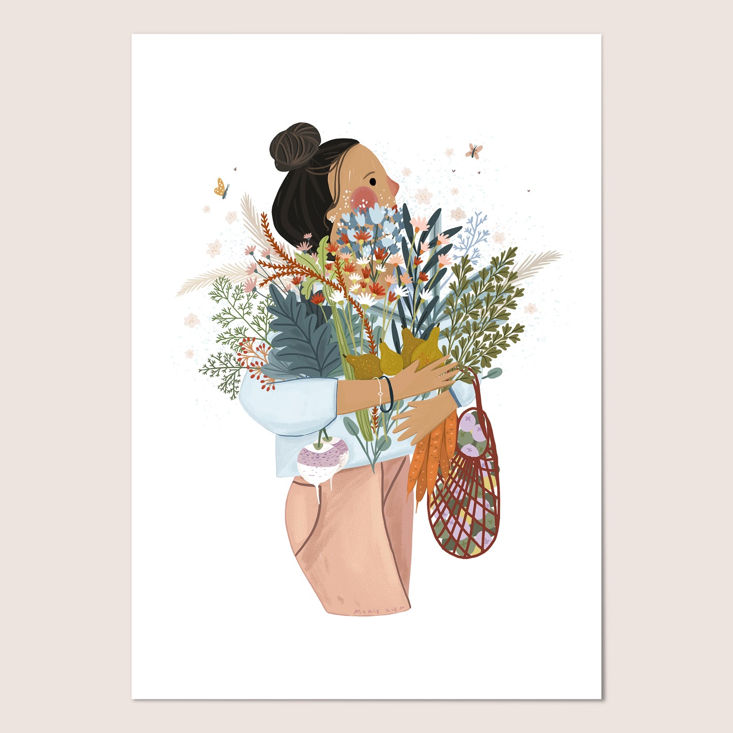 affiche - "la main verte"