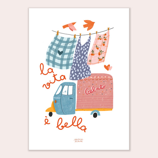 affiche - la vita è bella