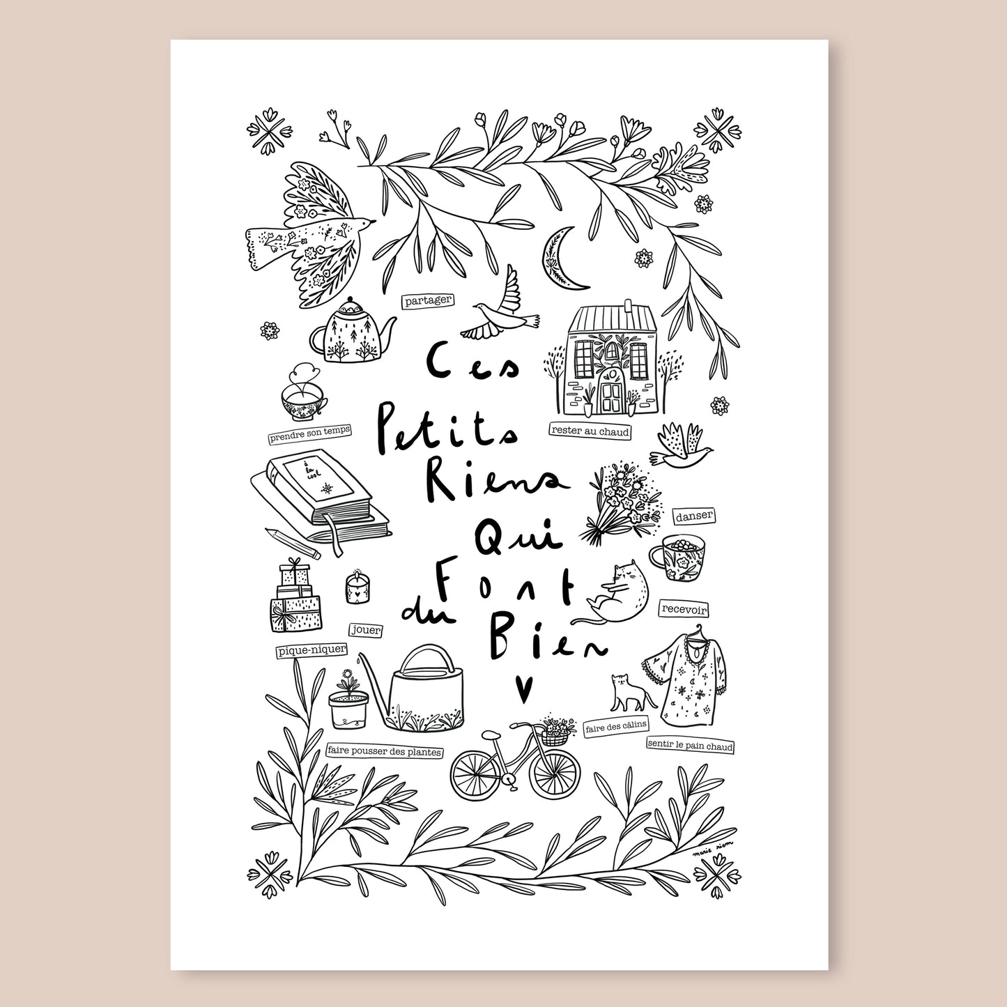 affiche - Ces petits riens qui font du bien