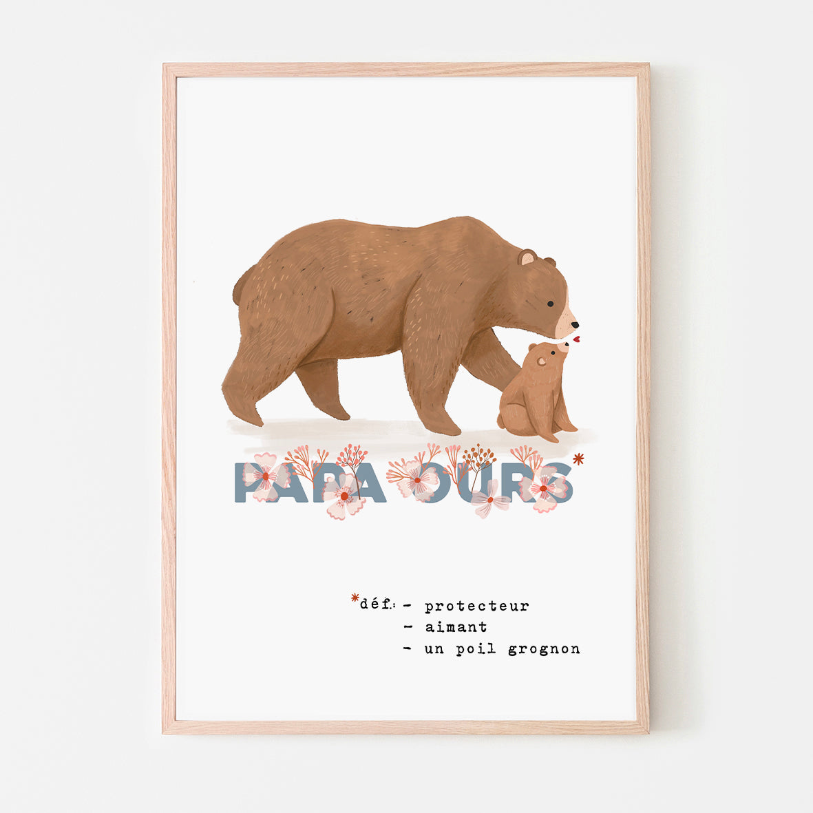 affiche - Papa Ours