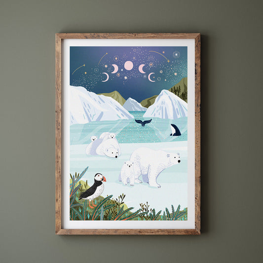 affiche - Le glacier
