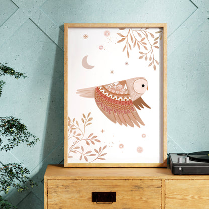 affiche - La chouette