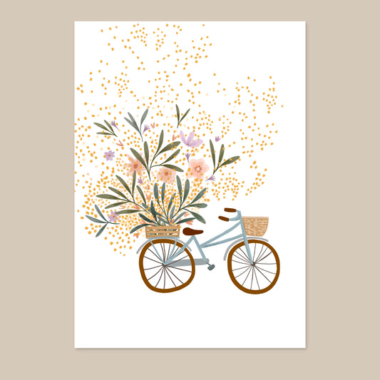 affiche - Balade dans le mimosa