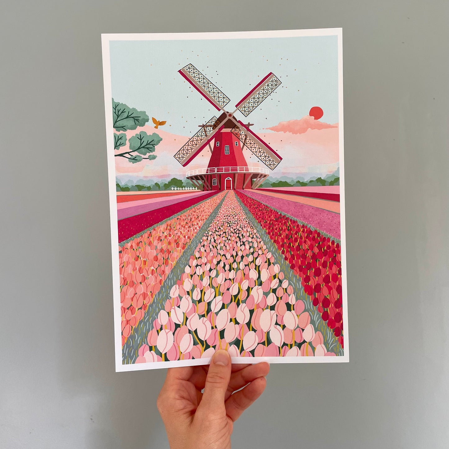 affiche - Les tulipes