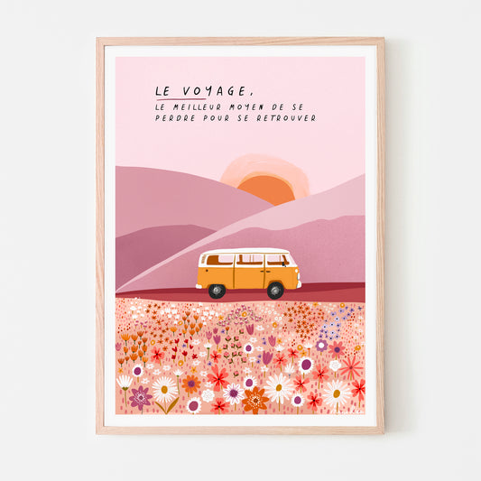 affiche - le voyage