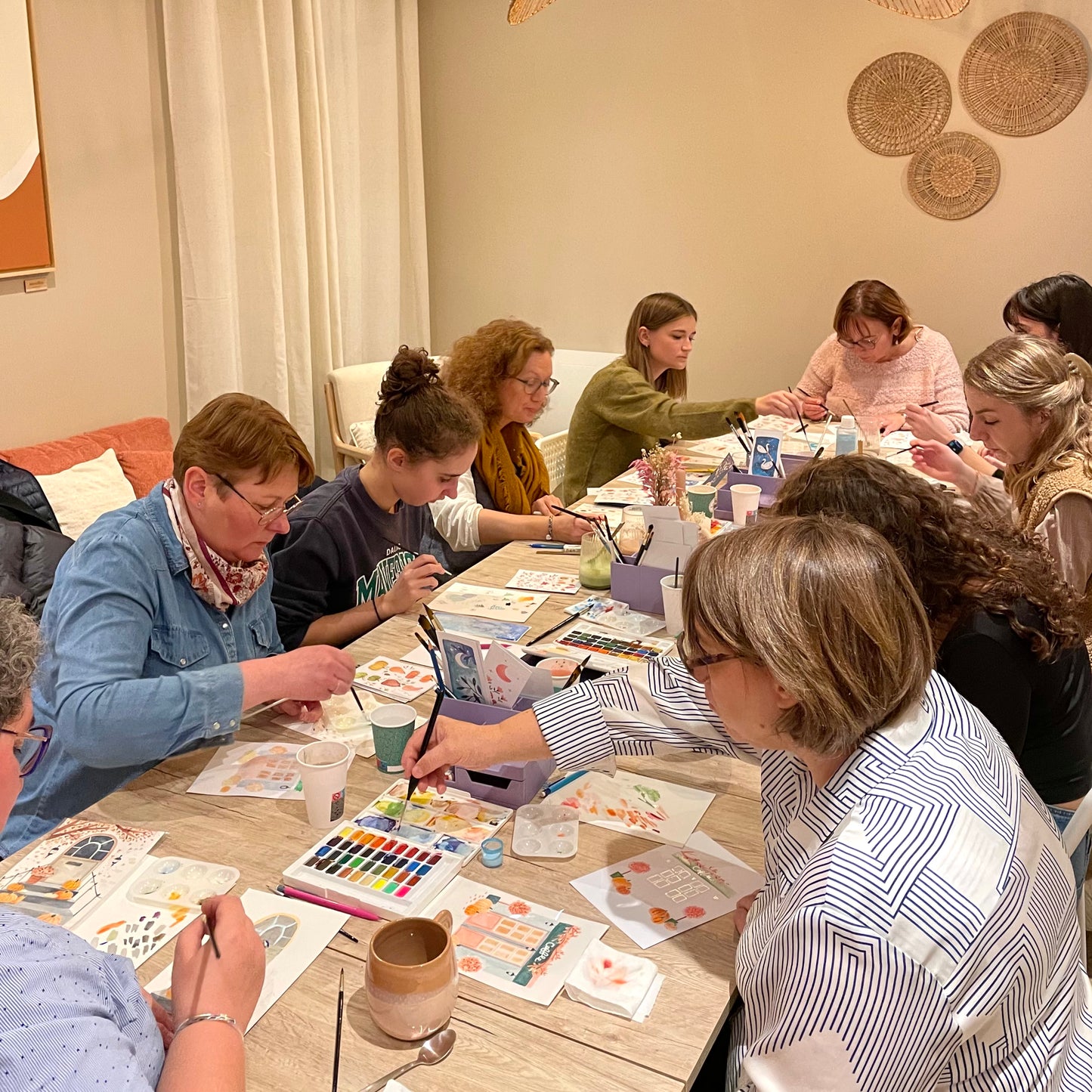 Atelier aquarelle - à La Parenthèse (Lille) 04/07/26