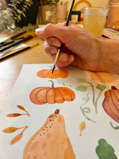 Atelier aquarelle - à La Friche - (Saint-André-lez-Lille) 26/11/25