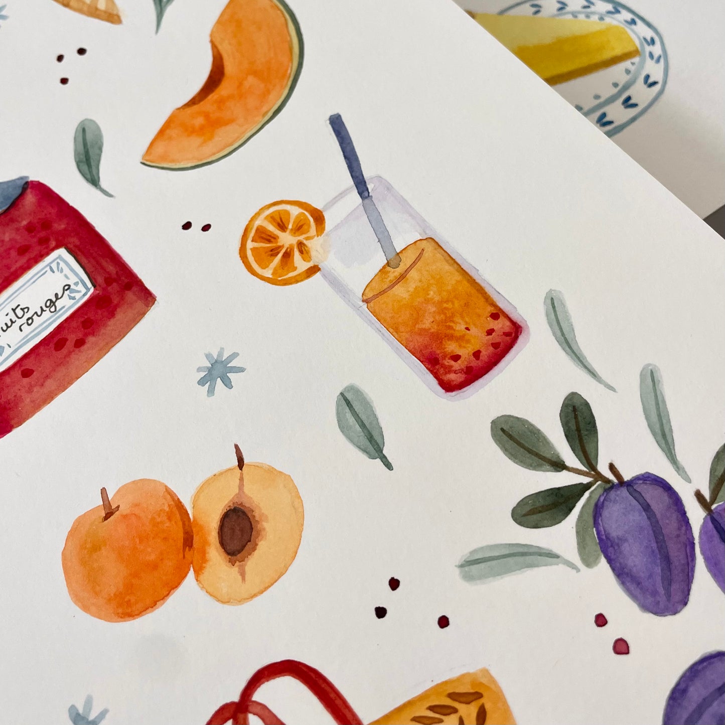 Atelier aquarelle - chez Yvon & Fira - Carnin 09/07/26