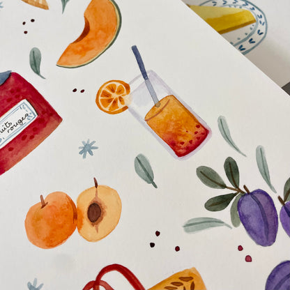 Atelier aquarelle - chez Yvon & Fira - Carnin 09/07/26