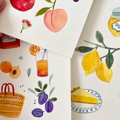 Atelier aquarelle - chez Yvon & Fira - Carnin 09/07/26