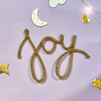 "joy" en tricotin