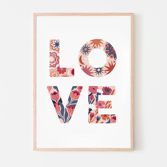 affiche - L O V E