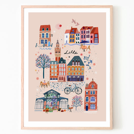 affiche illustrée par Marie Riem