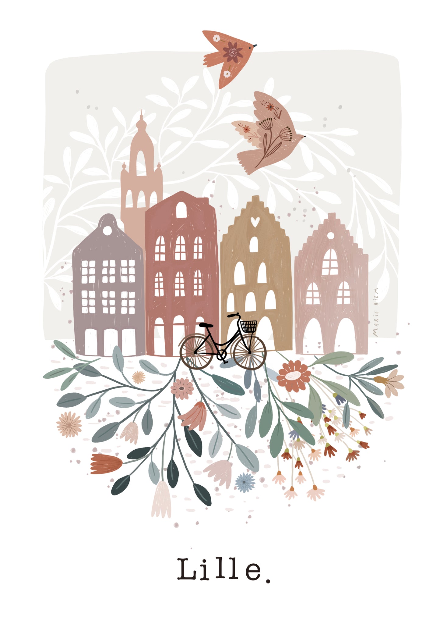 Illustration - Lille en été