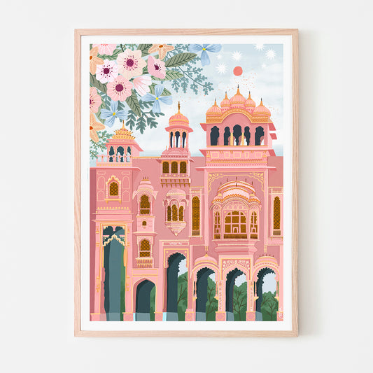 affiche - Patrika Gate - Jaipur - Inde