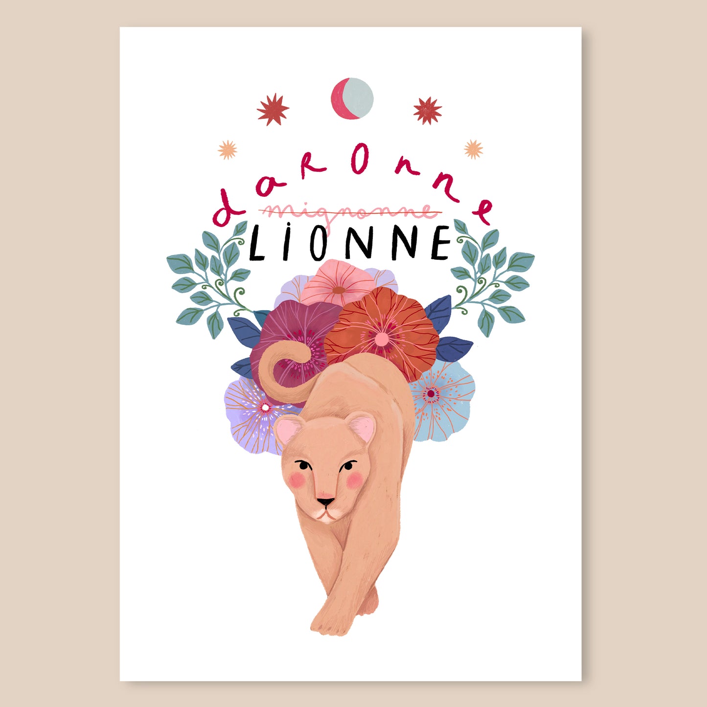 affiche - Daronne Lionne