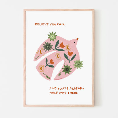 affiche - Believe you can