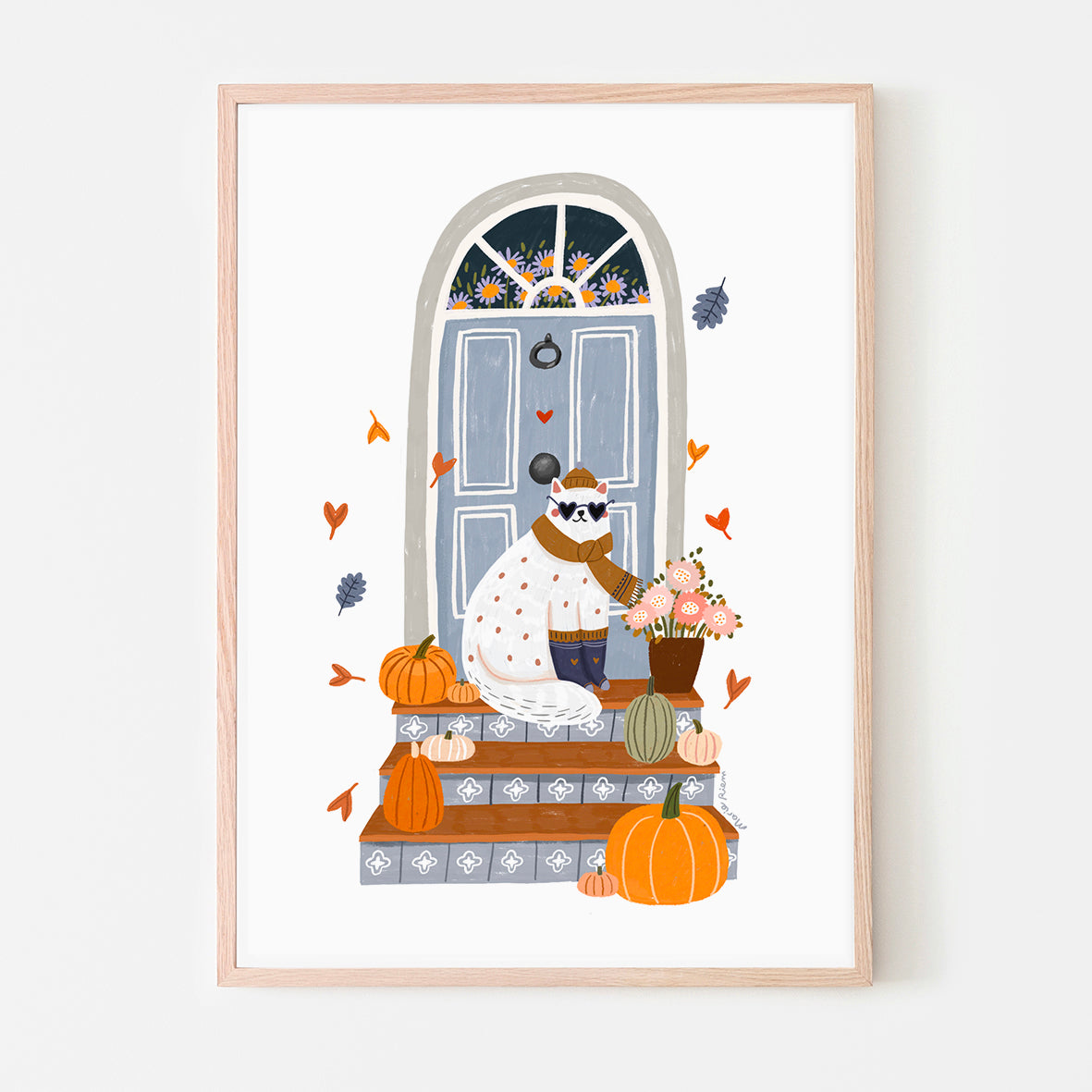 affiche - c'est l'automne!