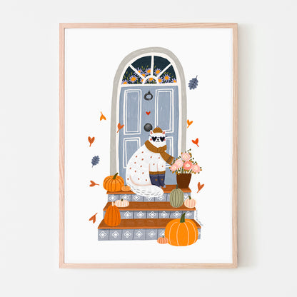 affiche - c'est l'automne!