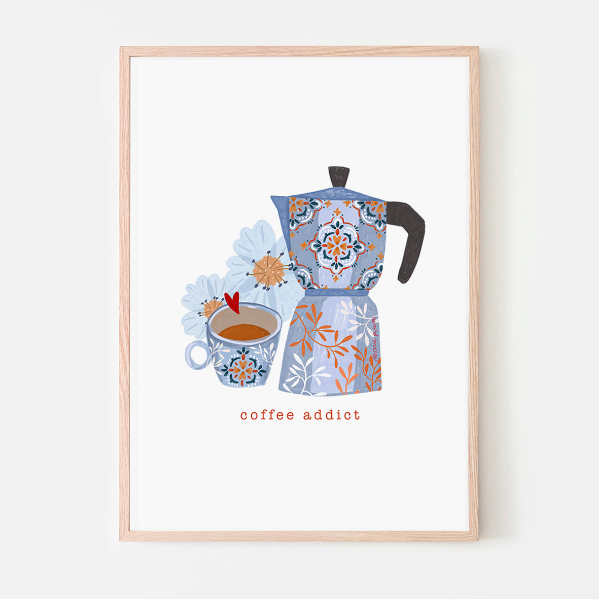 affiche -  coffee addict