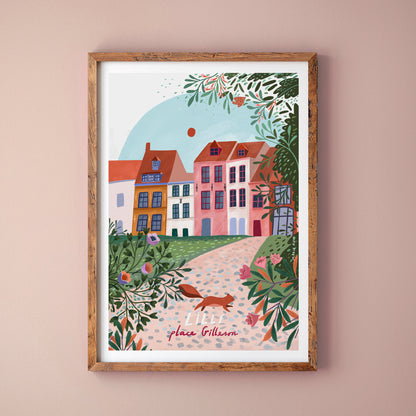 affiche - Lille, place Gilleson