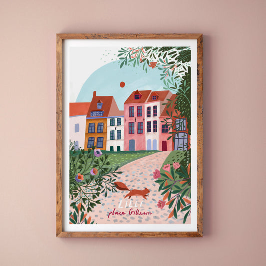 affiche - Lille, place Gilleson