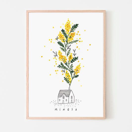 affiche - mimosa house