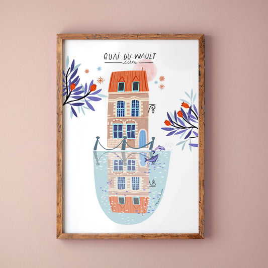 affiche - Lille - Quai du Wault