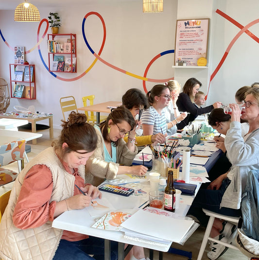 Atelier aquarelle - à Pas-sage - Cappelle-en-Pévèle 29/03/26