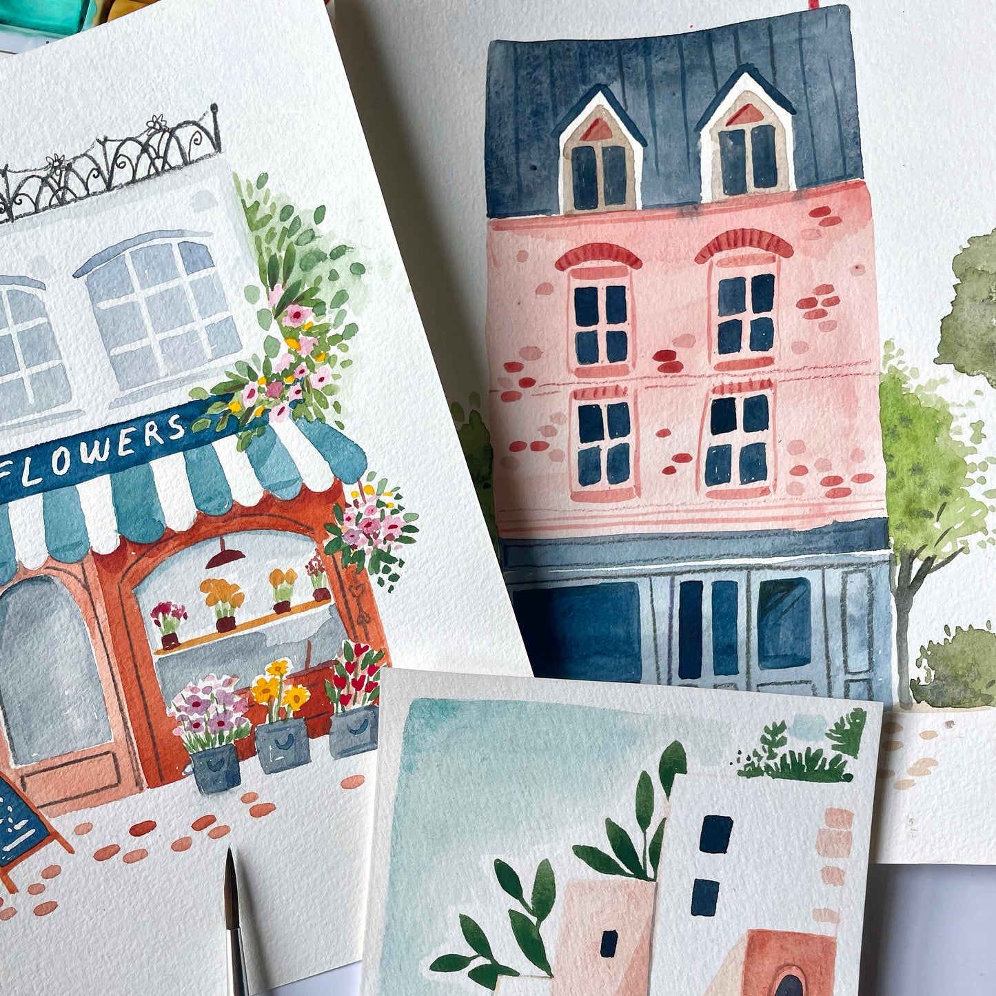 Atelier aquarelle - à La Friche - (Saint-André-lez-Lille) 26/11/25