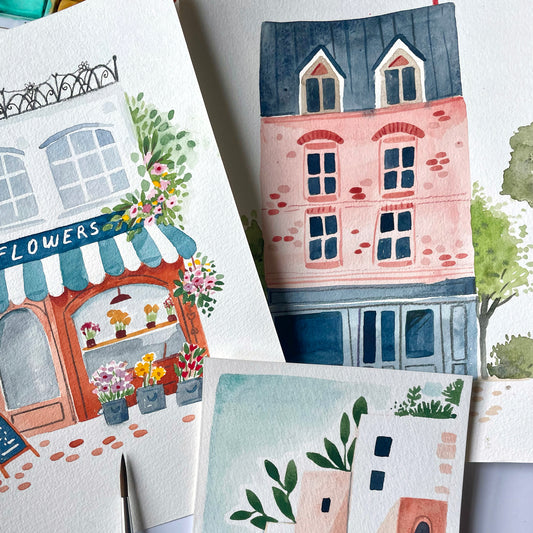Atelier aquarelle - à La Parenthèse (Lille) 04/07/26