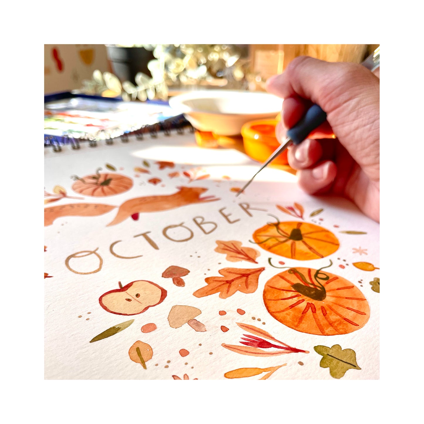 Atelier aquarelle - à Pas-sage - Cappelle-en-Pévèle 16/10/26
