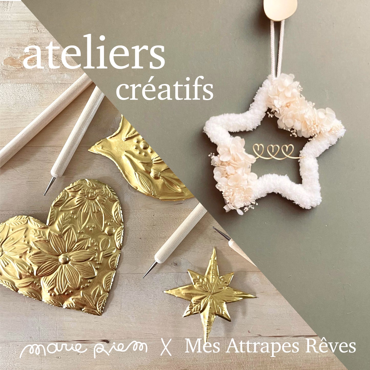 Ateliers créatifs 08/04/26 - Lille centre - avec 'Mes attrape rêves'