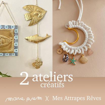 2 Ateliers créatifs 13/06/26 - Lille centre - Mes attrape rêves X Marie Riem