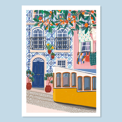 affiche - Balade à Lisbonne