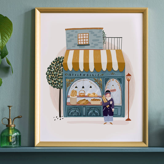 affiche - "la boulangerie"