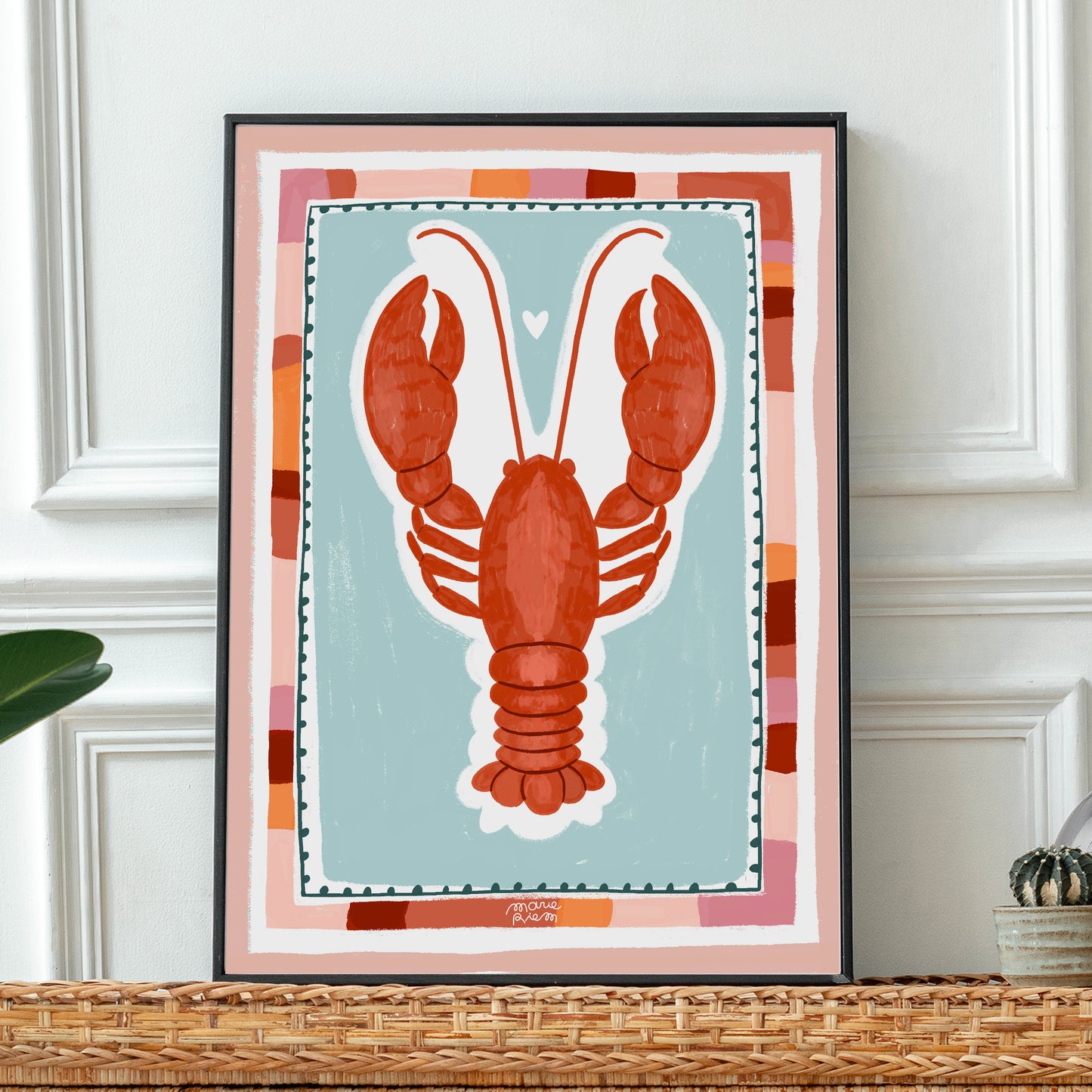 affiche - Mon homard