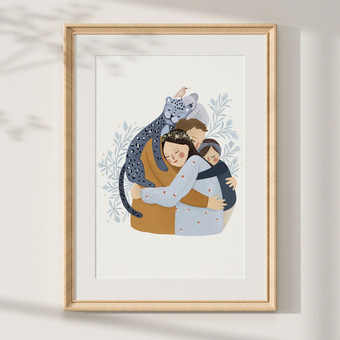 affiche - "le câlin"