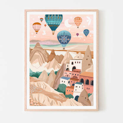 affiche - Cappadoce - Turquie