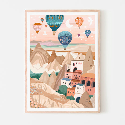 affiche - Cappadoce - Turquie