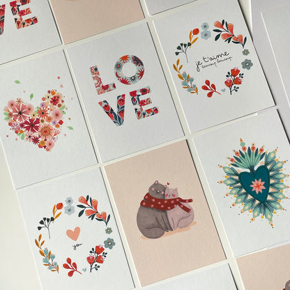 carte A6 illustrée - 'you'