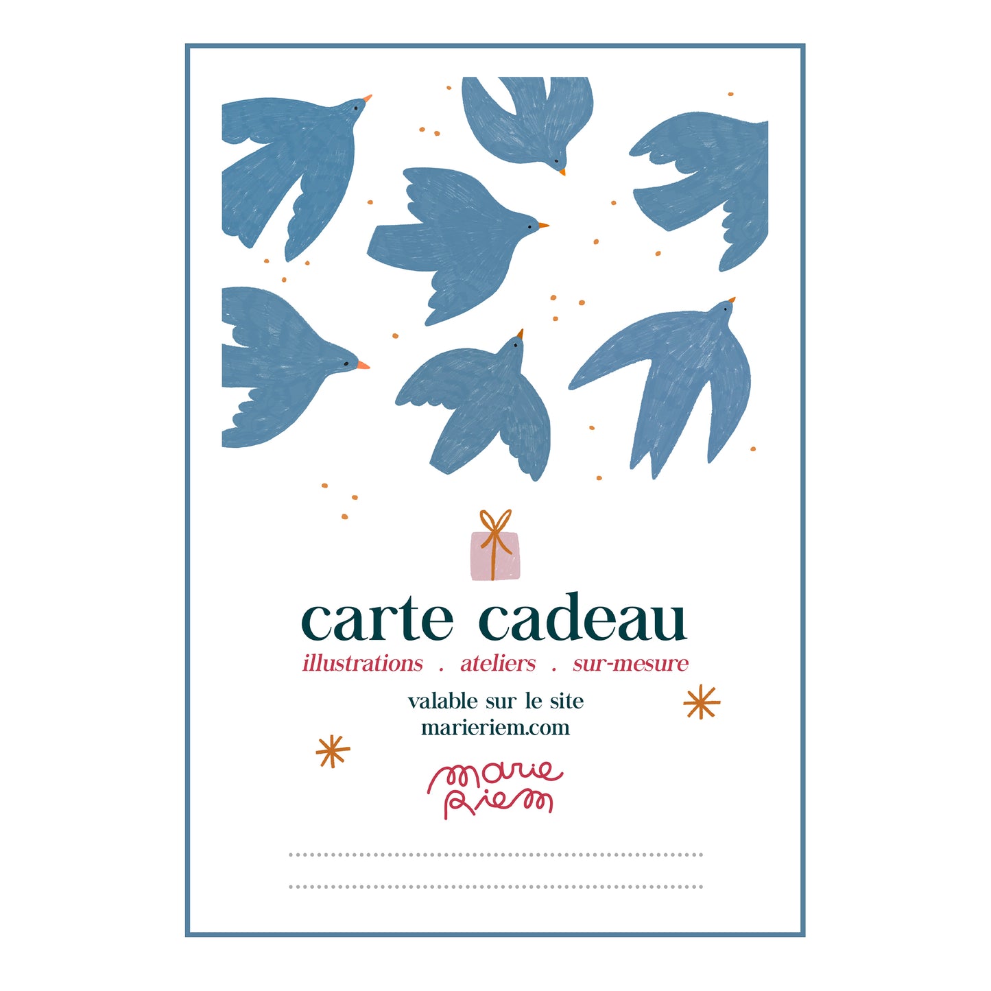 CARTE CADEAU