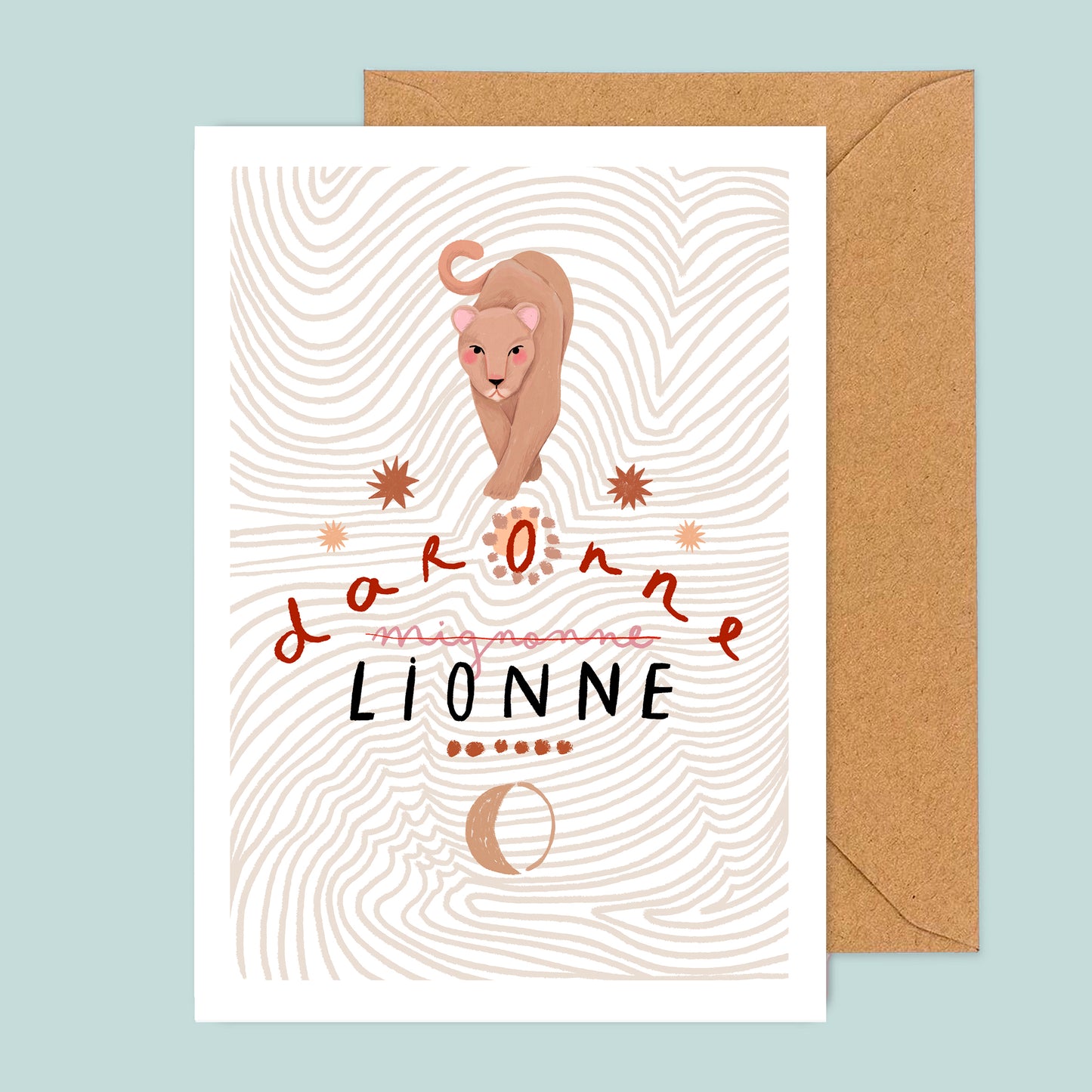 affiche - Daronne Lionne - wild