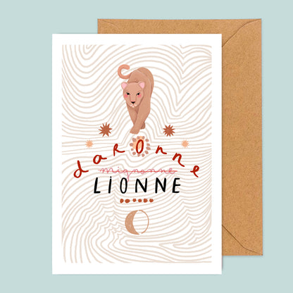 affiche - Daronne Lionne - wild